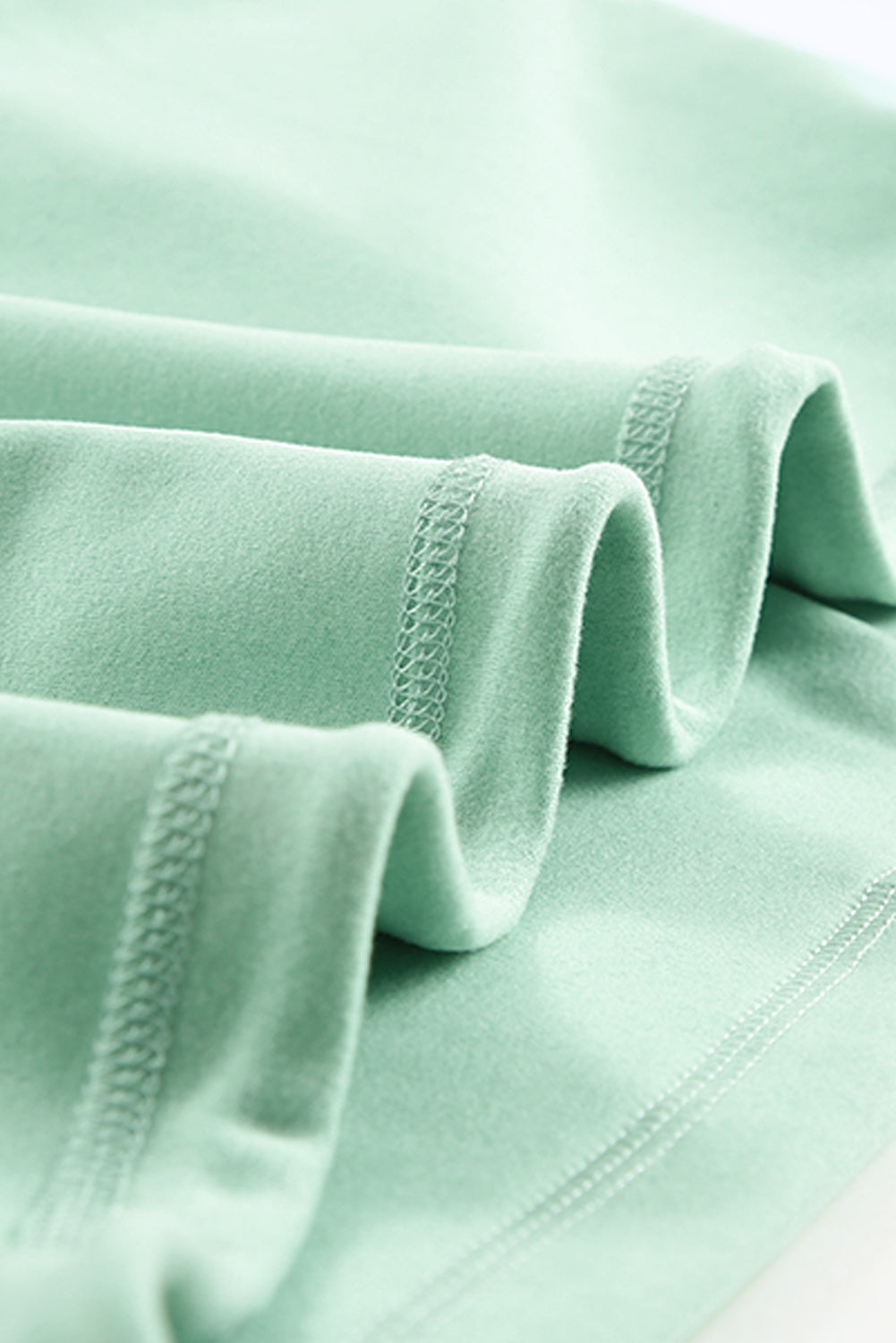 Green Zip Front Pocketed Pullover Sweatshirt Sweatshirts & Hoodies JT's Designer Fashion