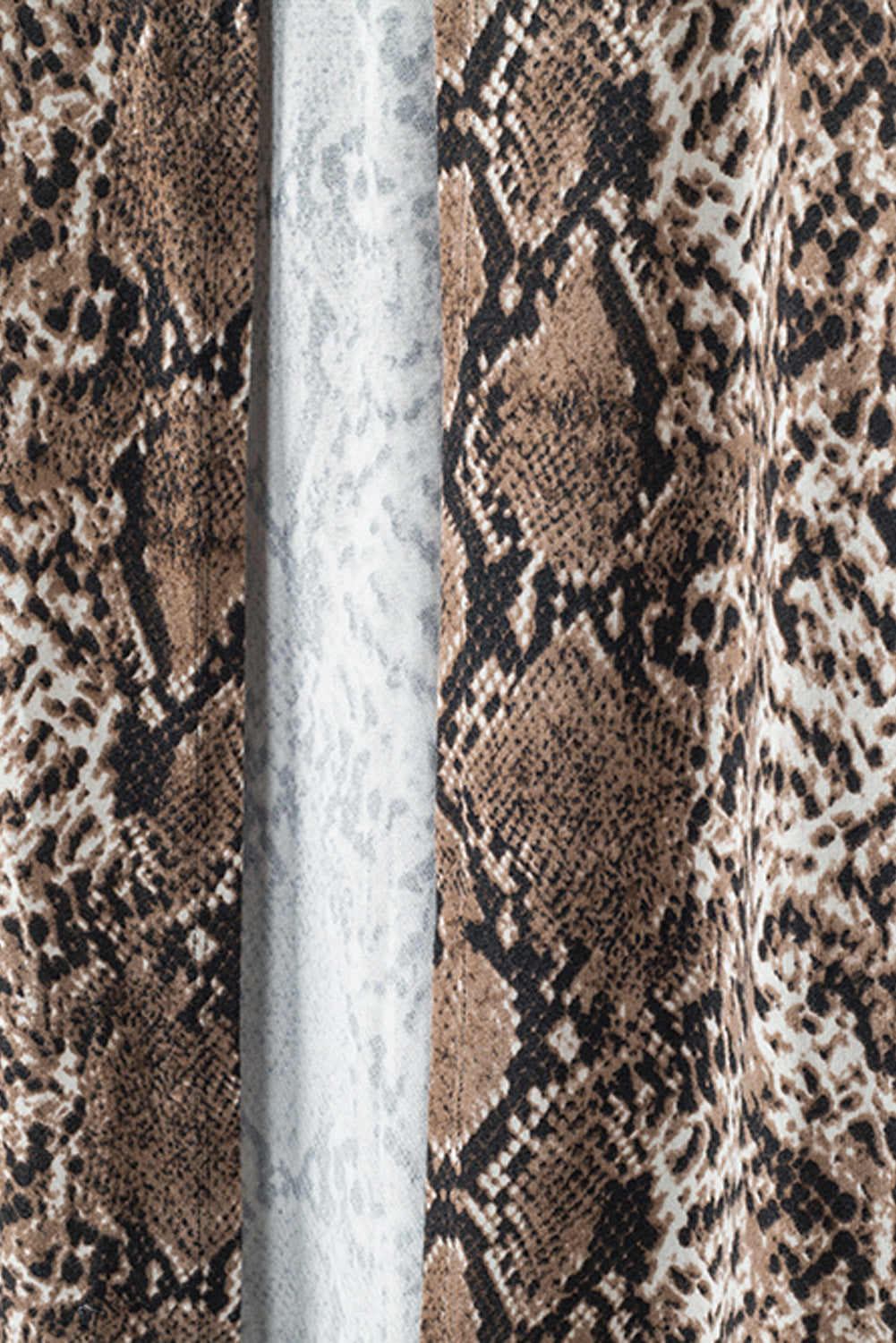 Snake Print Long Cardigan Sweaters & Cardigans JT's Designer Fashion