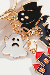 Black Funny Halloween Element Pendant Keychain Other Accessories JT's Designer Fashion