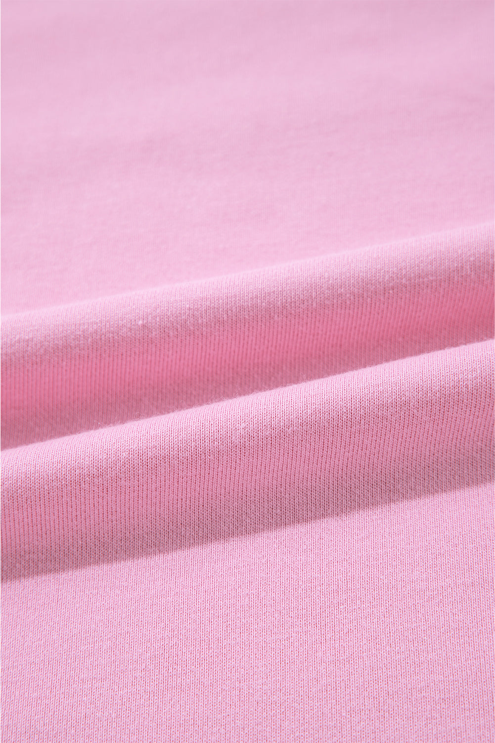 Bonbon Color Block Exposed Seam Side Slits Crewneck Sweatshirt Sweatshirts & Hoodies JT's Designer Fashion