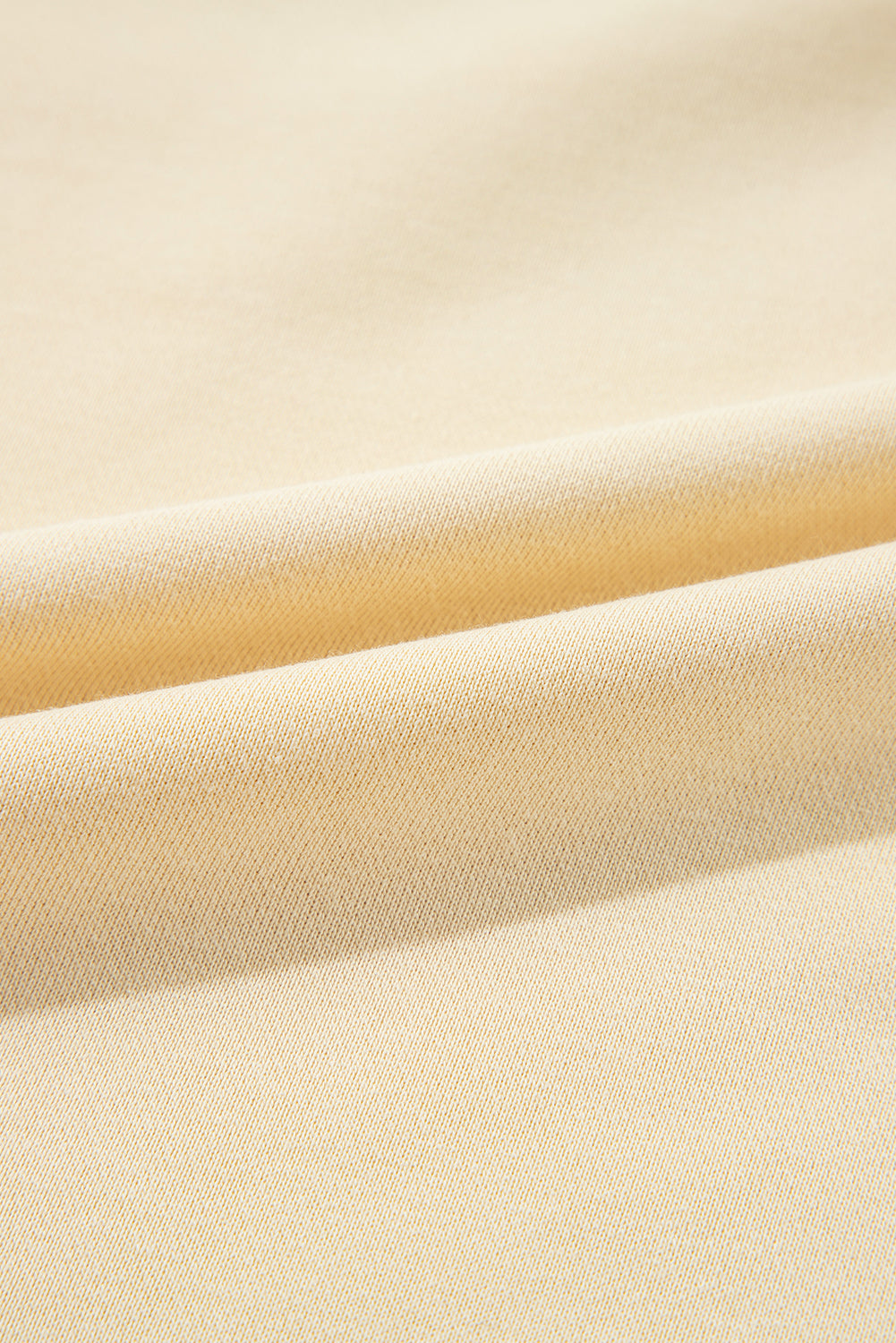 Beige Splicing Round Neck Pullover Sweatshirt Sweatshirts & Hoodies JT's Designer Fashion