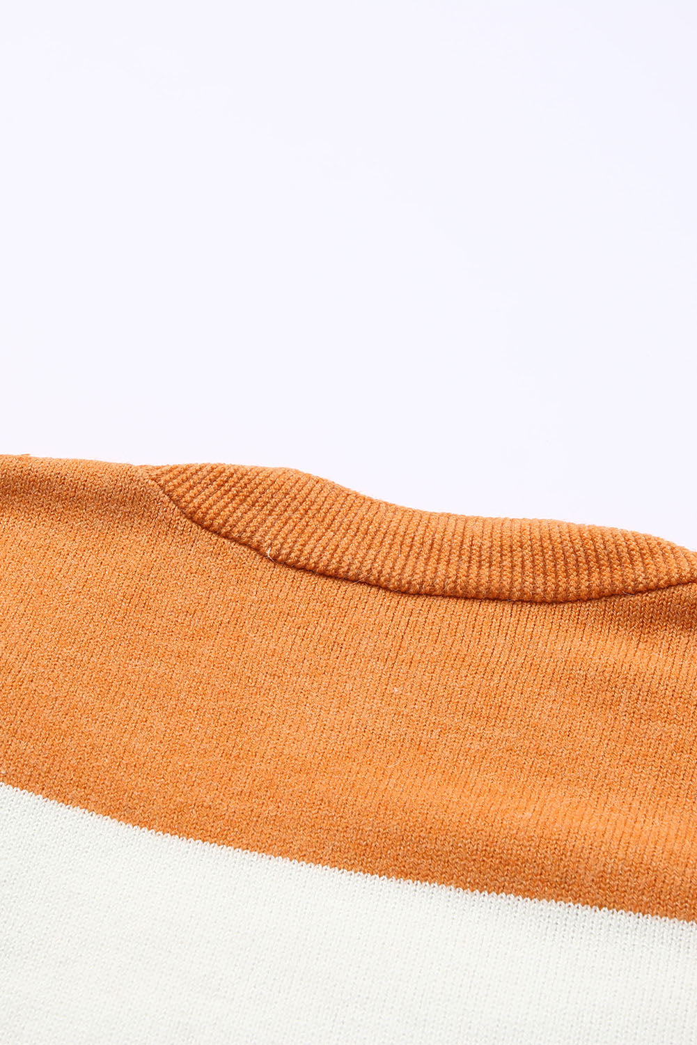 Open Front Pocketed Colorblock Cardigan Sweaters & Cardigans JT's Designer Fashion