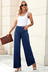 Sail Blue Medium Wash Straight Leg Loose Casual Jeans Jeans JT's Designer Fashion