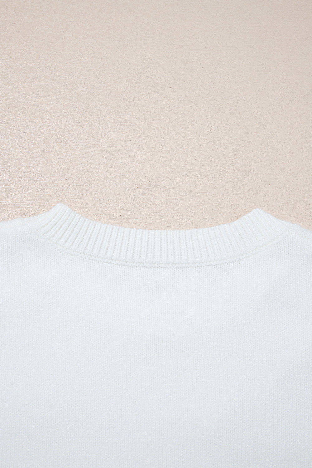 White Tinsel Western Boots Horseshoe Star Knit Crew Neck Sweater Sweaters JT's Designer Fashion