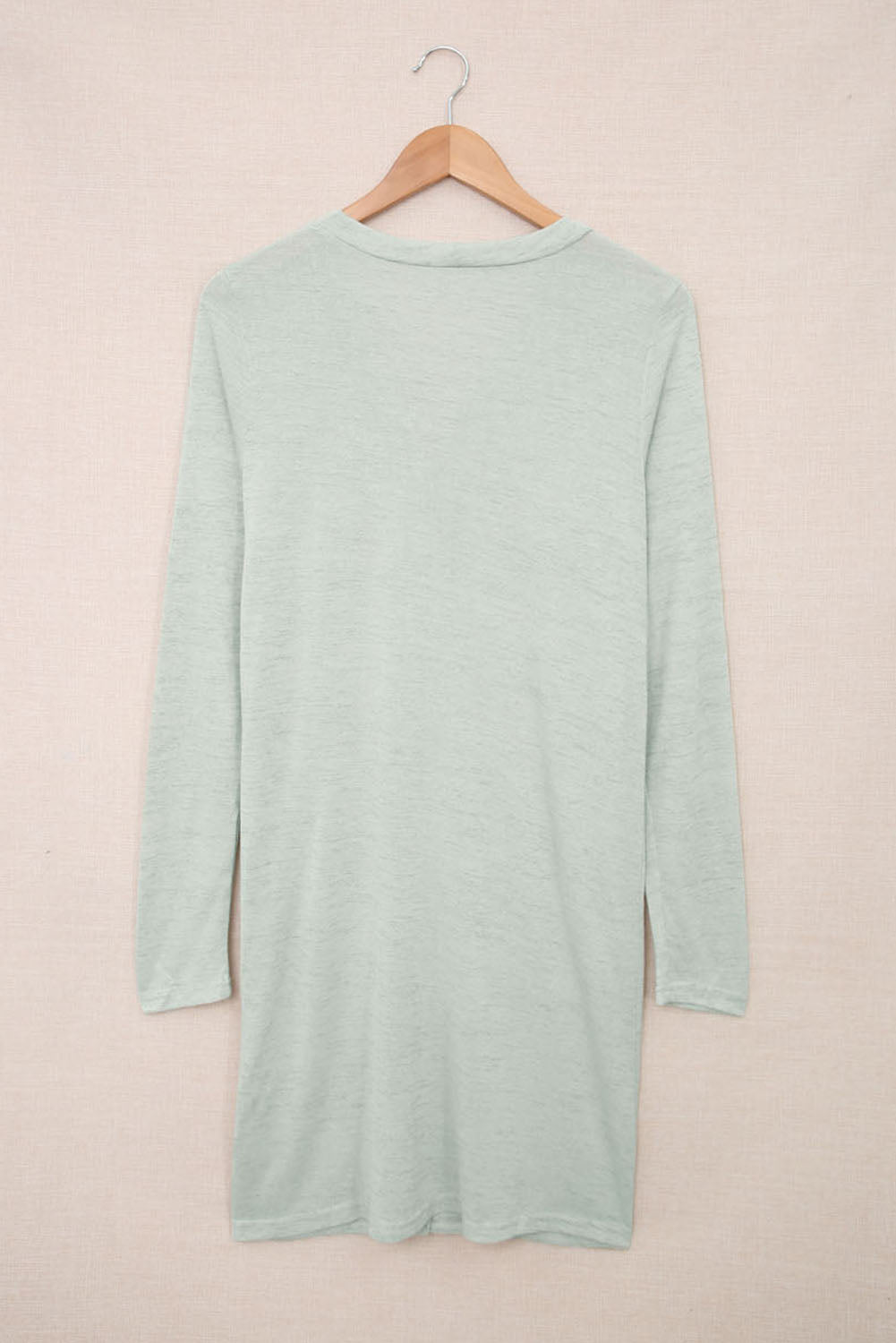 Solid Color Open-Front Buttons Cardigan Sweaters & Cardigans JT's Designer Fashion