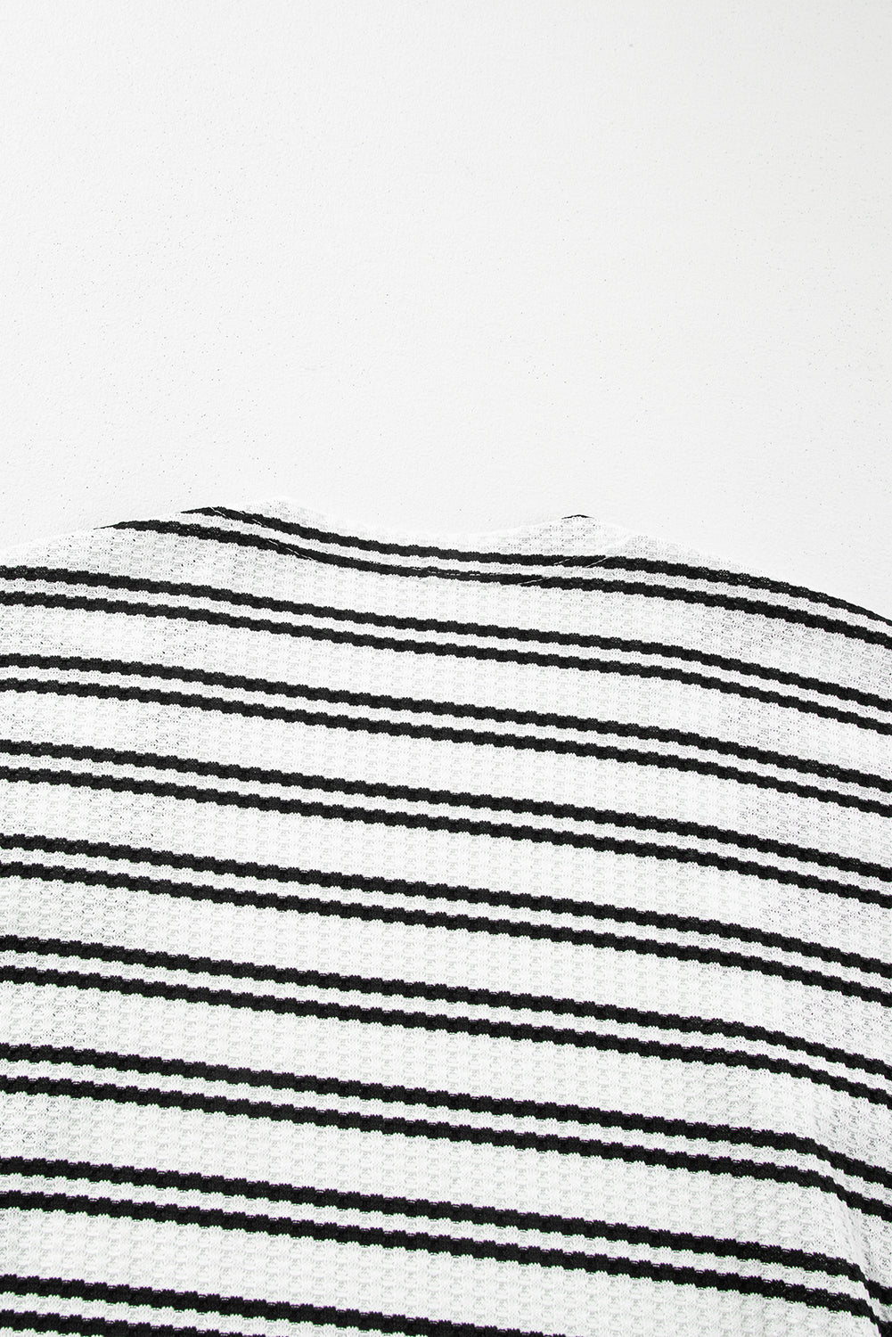 Black Stripe Print Open Front Duster Cardigan Cardigans JT's Designer Fashion