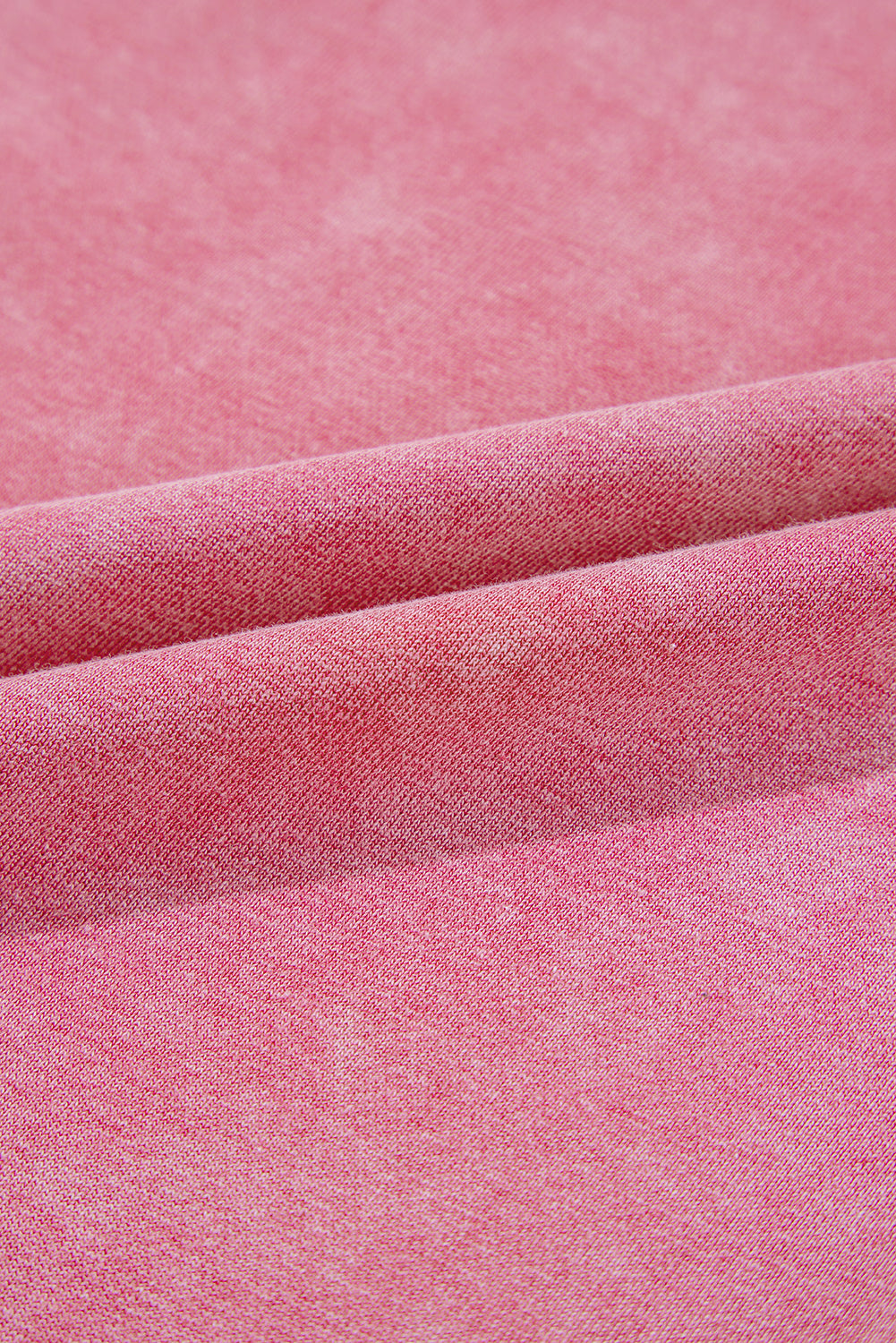 Sachet Pink Mineral Wash Raw Edge Ruffle Mini Dress Mini Dresses JT's Designer Fashion