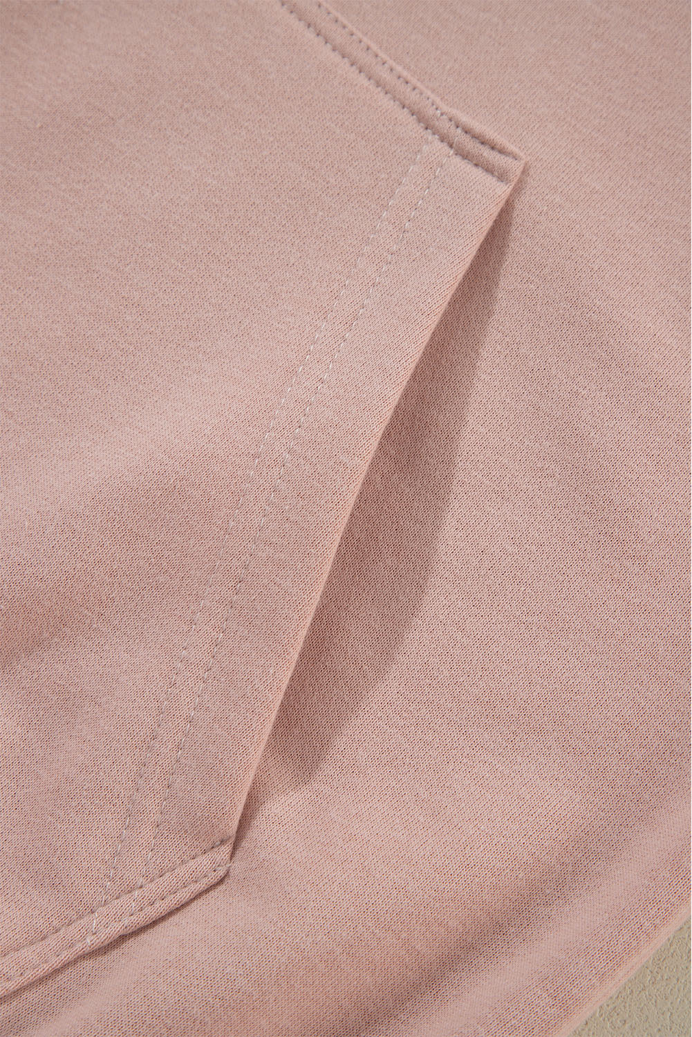 Fushia Solid Color Rivet Stud Raglan Sleeve Hoodie with Pocket Sweatshirts & Hoodies JT's Designer Fashion