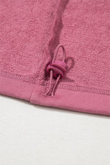 Valerian Solid Kangaroo Pocket Half Zipper Oversized Hoodie Sweatshirts & Hoodies JT's Designer Fashion