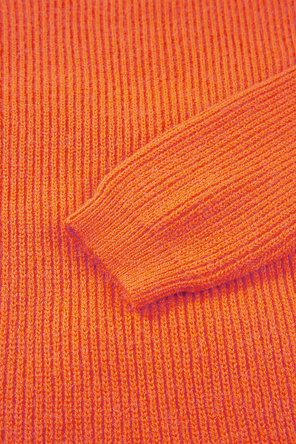 Vitality Orange Thankful for my queens Ribbed Knit Drop Shoulder Graphic Sweater Sweaters JT's Designer Fashion