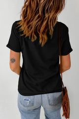 Black FUELED BY iced coffee AND anxiety Graphic Tee Graphic Tees JT's Designer Fashion