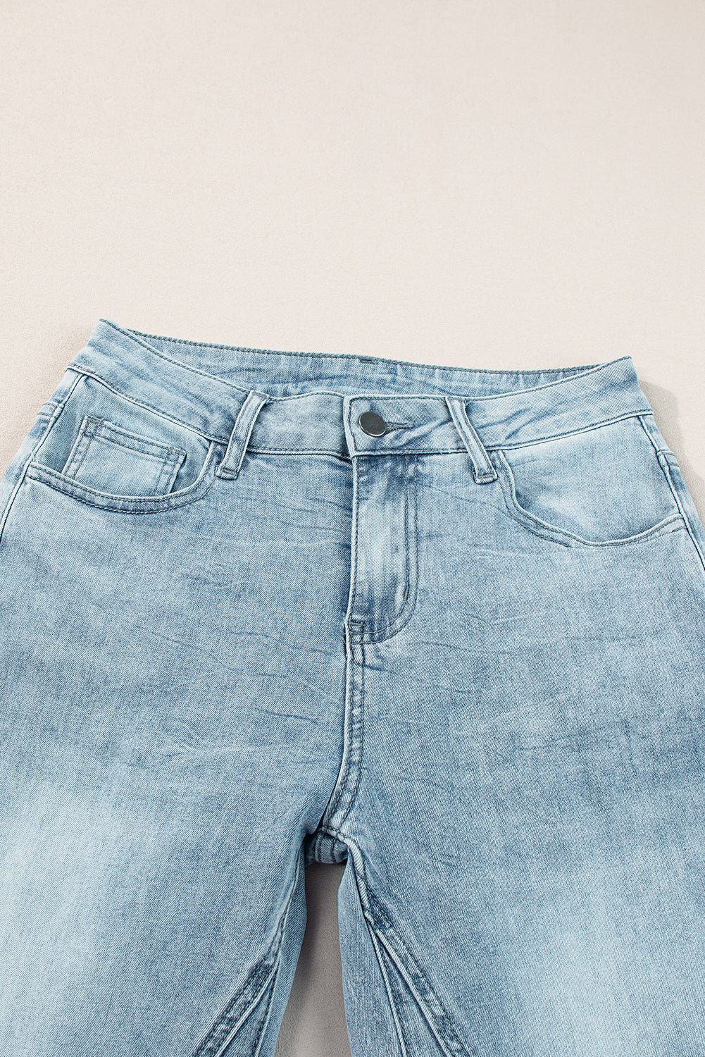 Dusk Blue Acid Wash Extra Wide Leg High Waist Long Jeans Jeans JT's Designer Fashion