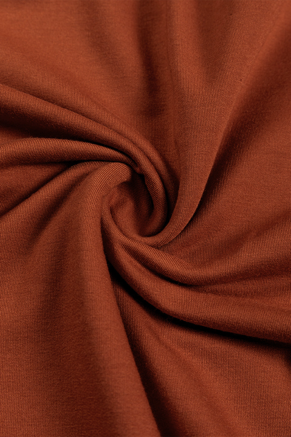 Chestnut V Neck Kangaroo Pocket Oversized Hoodie Sweatshirts & Hoodies JT's Designer Fashion
