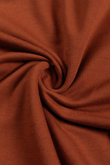 Chestnut V Neck Kangaroo Pocket Oversized Hoodie Sweatshirts & Hoodies JT's Designer Fashion