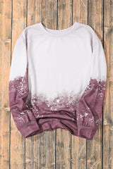 Tie Dye Gradient Pullover Sweatshirt Sweatshirts & Hoodies JT's Designer Fashion