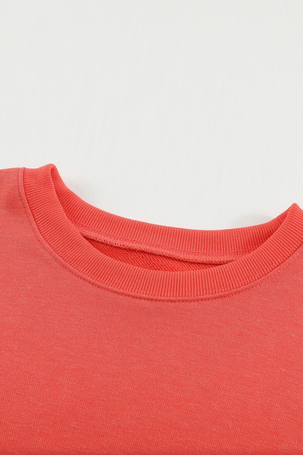 Plain Crew Neck Pullover Sweatshirt Sweatshirts & Hoodies JT's Designer Fashion