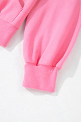 Bonbon Zip-up Stand Neck Kangaroo Pocket Sweatshirt Sweatshirts & Hoodies JT's Designer Fashion