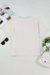 Light Grey Yee Haw Western Fashion Print Plus Size Tee Plus Size Tops & Tees JT's Designer Fashion