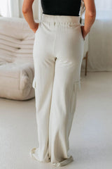 Drawstring High Waist Pants with Pockets Pants & Culotte JT's Designer Fashion