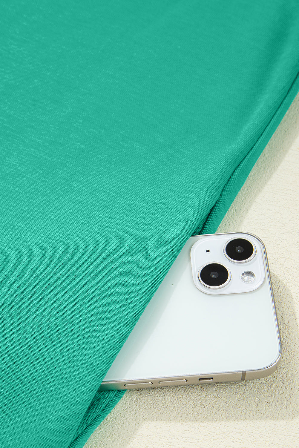 Mint Green Color Contrast Trim V Neck Shift Sleeveless Mini Dress Mini Dresses JT's Designer Fashion