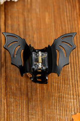 Black Halloween Bat Shape Hair Claw Clip Headwear JT's Designer Fashion