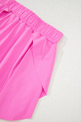 Bonbon Drawstring High Waist Lined Tennis Skorts Skirts & Petticoat JT's Designer Fashion