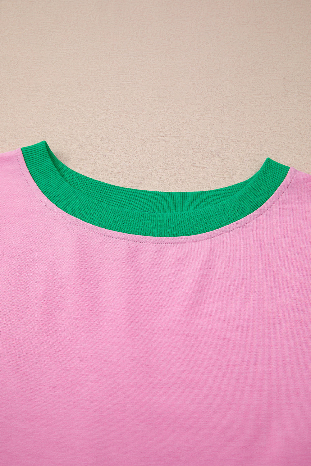 Bonbon Colorblock Edge Drop Shoulder T Shirt and Skort 2Pcs Set Short Sets JT's Designer Fashion