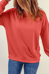 Plain Crew Neck Pullover Sweatshirt Sweatshirts & Hoodies JT's Designer Fashion
