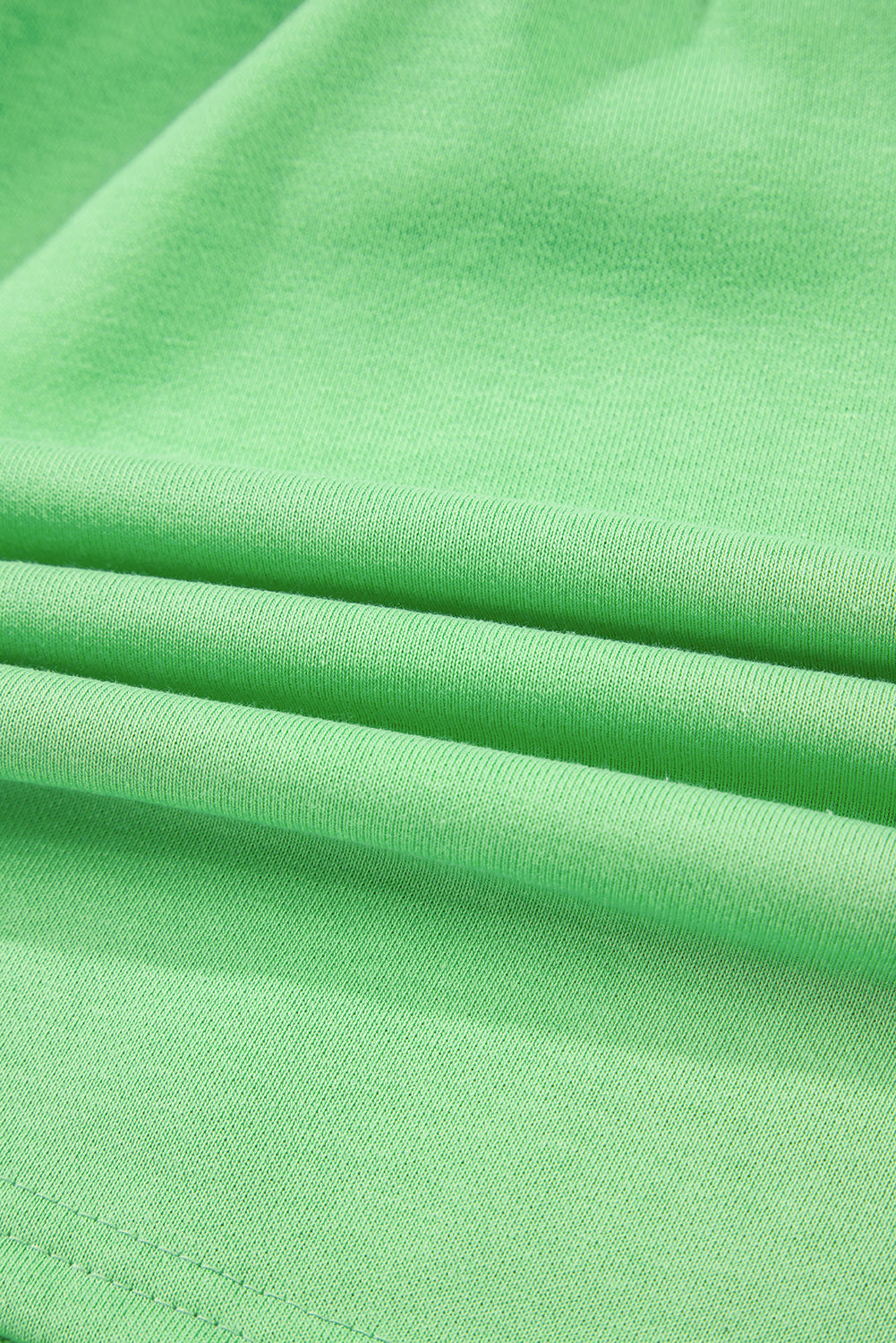 Light Green French Terry Drawstring Mini Skort with Pockets Skirts & Petticoat JT's Designer Fashion