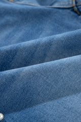 Dusk Blue Pearl Boot Cut Denim Jeans Jeans JT's Designer Fashion