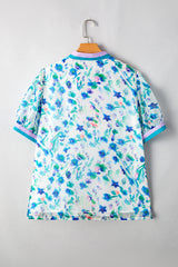 Floral Breeze Plus Size Blouse – Lightweight, Breathable & Boldly Beautiful Plus Size Blouses & Shirts JT's Designer Fashion