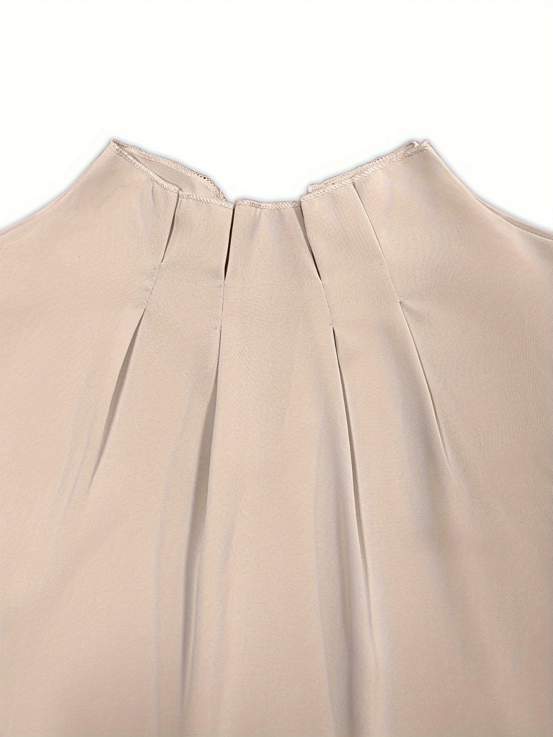 Ruched Mock Neck Half Sleeve Blouse Blouses & Shirts JT's Designer Fashion