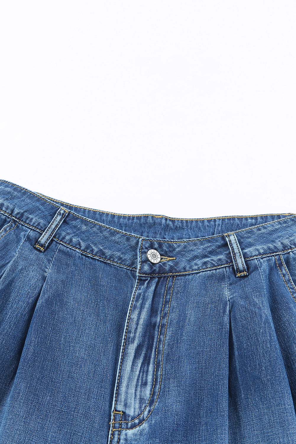Blue Slouchy Wide Leg Jeans Jeans JT's Designer Fashion