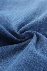 Blue Slouchy Wide Leg Jeans Jeans JT's Designer Fashion