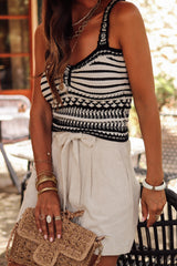 Parchment Tie Waist Casual Linen Shorts Casual Shorts JT's Designer Fashion