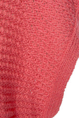 Red Clay Solid Loose Knit Short Dolman Sleeve Sweater Sweaters & Cardigans JT's Designer Fashion