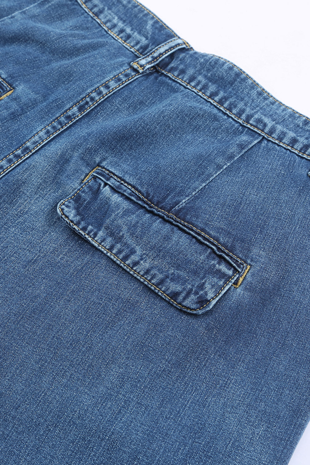 Blue Slouchy Wide Leg Jeans Jeans JT's Designer Fashion