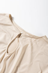 Apricot Oh So Glam Belted Wide Leg Jumpsuit Jumpsuits & Rompers JT's Designer Fashion