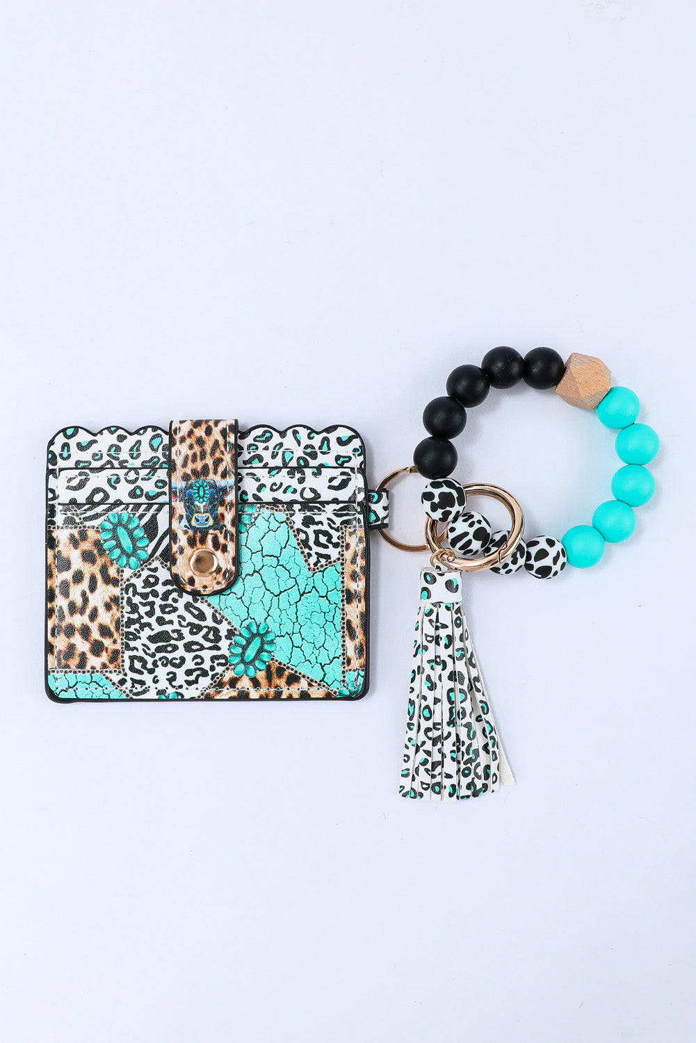 Green Western Fashion Card Bag Bracelet Key Ring Other Accessories JT's Designer Fashion