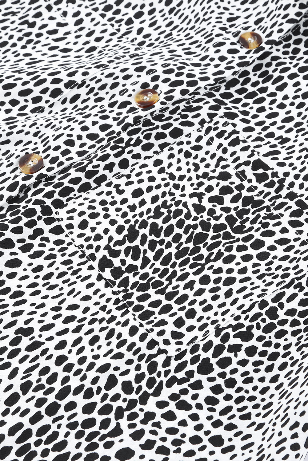 Long Sleeve Leopard Animal Print Shirt Dress Mini Dresses JT's Designer Fashion