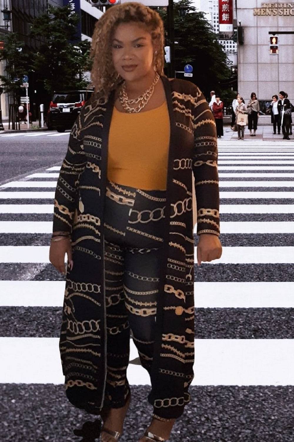 Women's 2 Piece Dashiki Pant Suit Jumpsuits & Rompers JT's Designer Fashion