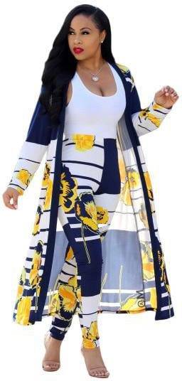 Women's 2 Piece Dashiki Pant Suit Gold Jumpsuits & Rompers JT's Designer Fashion
